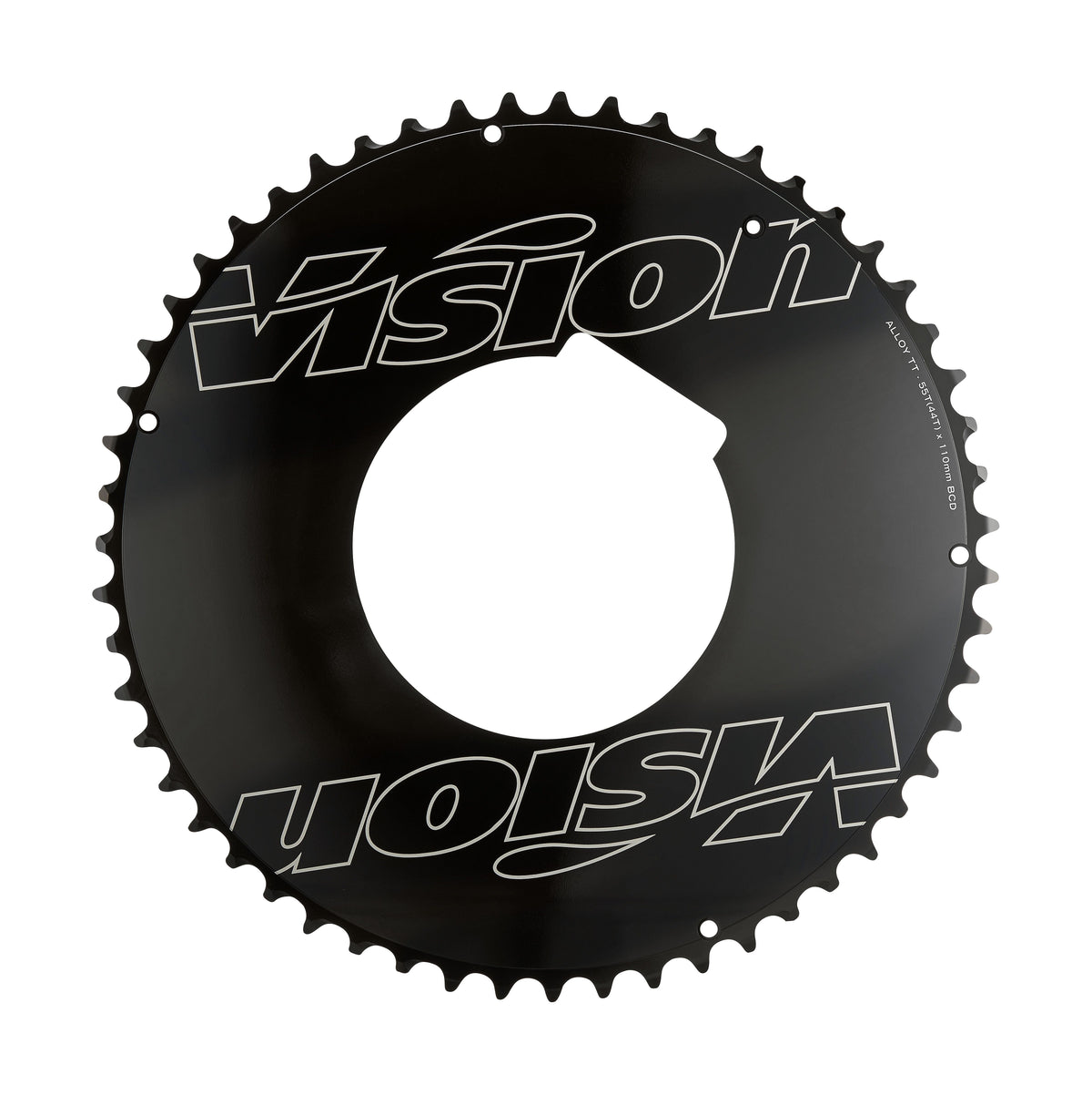 Vision Vision Powerbox Aero Chainring 2x11, 4h, 110BCD