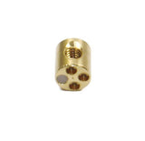 Hope Mini Mini07 Moto Race brass barrel spares for motorcycle brake components, shown in close-up with detailed metal finish.