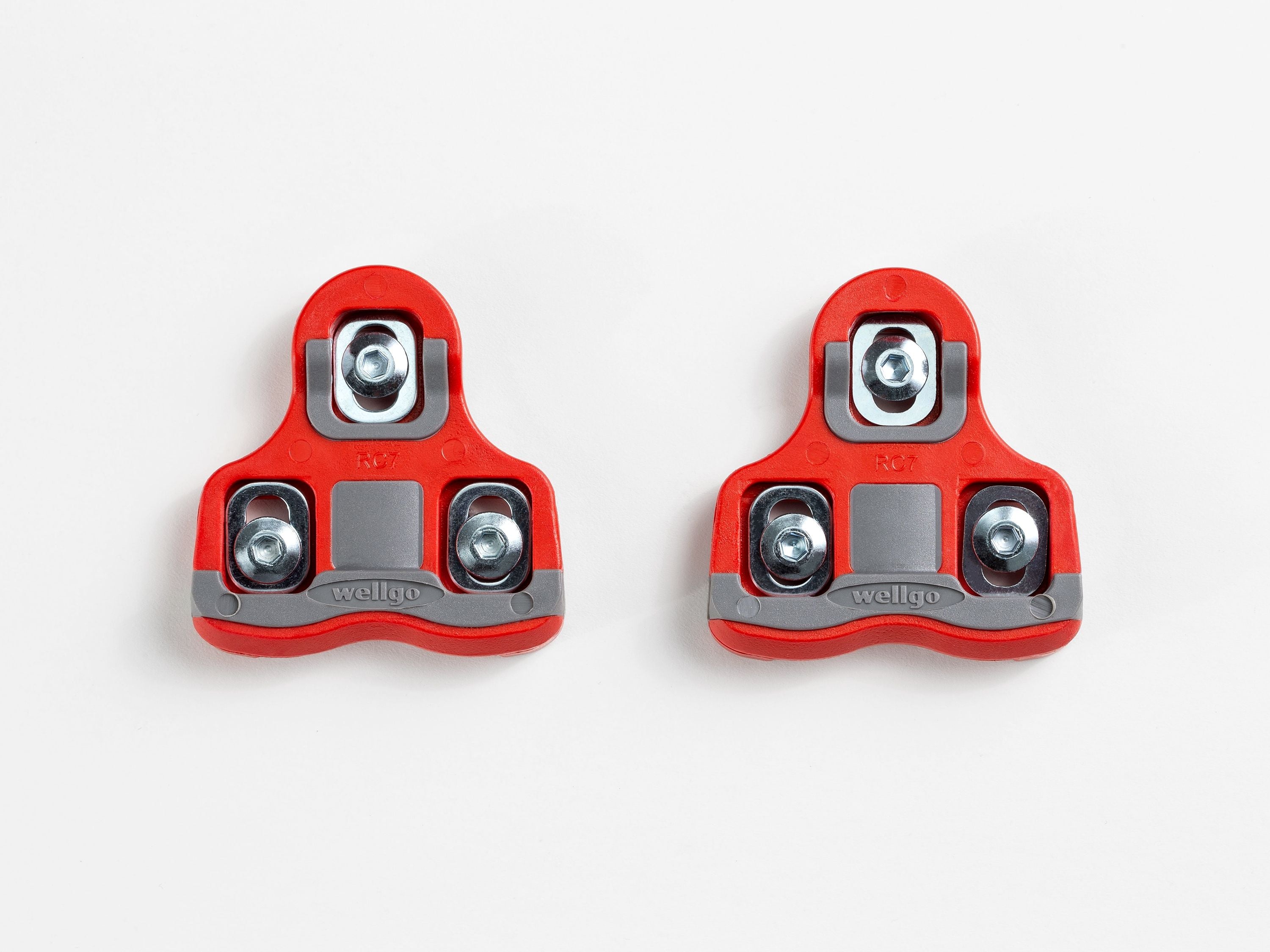 Bontrager Road Clipless 6 Degree Pedal Cleat Set Red One size