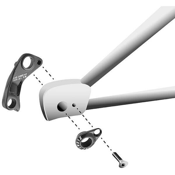 M Part Gear Hanger Scott (Hanger + Axle Cap) Hanger