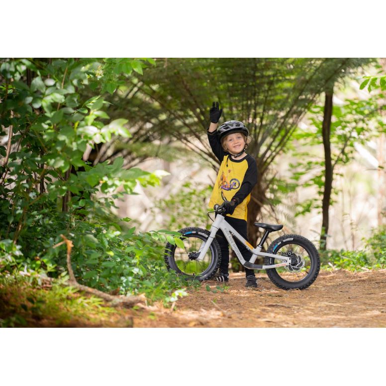 Kids Ride Shotgun Dirt Hero 14" With Brake Balance Bike