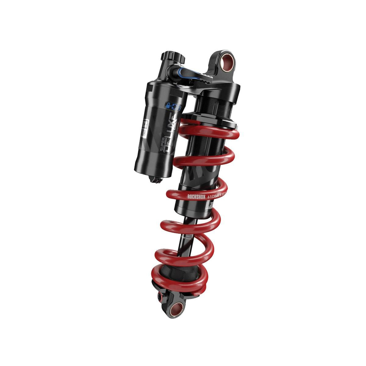 Rock Shox Rear Shock Super Deluxe Ultimate Coil Rct (230X65) Mreb/Mcomp 380Lb Lockout Force Standard Bearing (Includes Mounting Hardware) 2017+ Transition Patrol Rear Shock