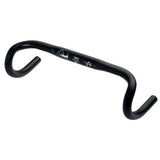 Cinelli Vai shallow drop road handlebar made of lightweight aluminum with 31.8mm clamp diameter, designed for cycling components.