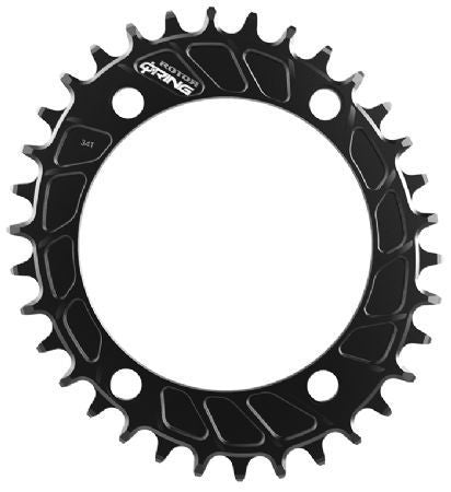 ROTOR Q Ring Sm 110X4 Oval Chainring Mtb