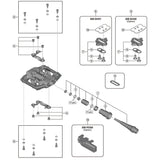 Shimano Pd-M821 Pedal Axle Assembly Right Hand Spares & Accessories