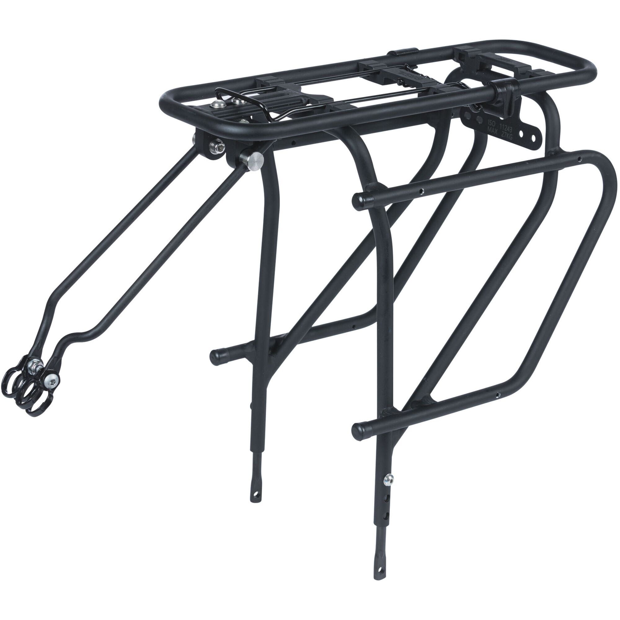 Basil Panniers & Bags - Universal Cargo carrier MIK STUDS matt black