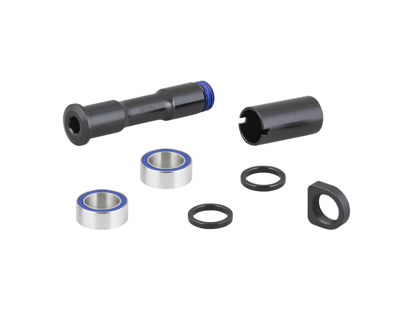 Trek 2021 Powerfly FS Main Pivot Hardware Kit Black Main Pivot Hardware Kit