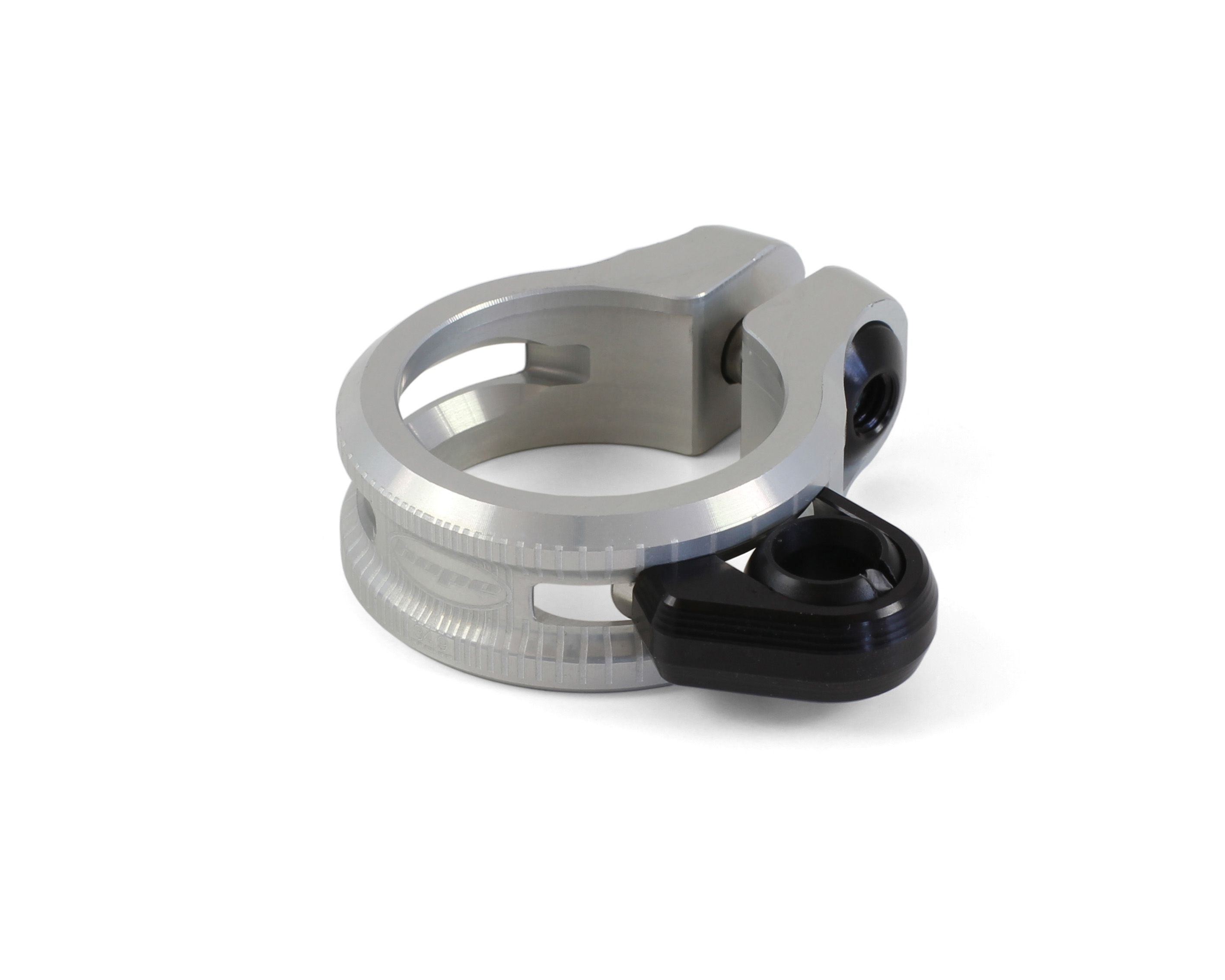Hope Dropper Seat Clamp spare parts for bike seatposts, showing close-up of the components and brand logo.