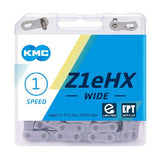 Kmc Z1Ehx Wide Ept Silver 112L Chain