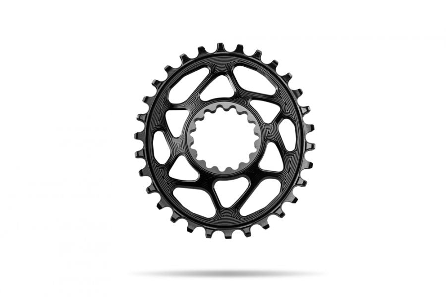 Absolute Black MTB Oval E13 Direct Mount - Black - 30T
