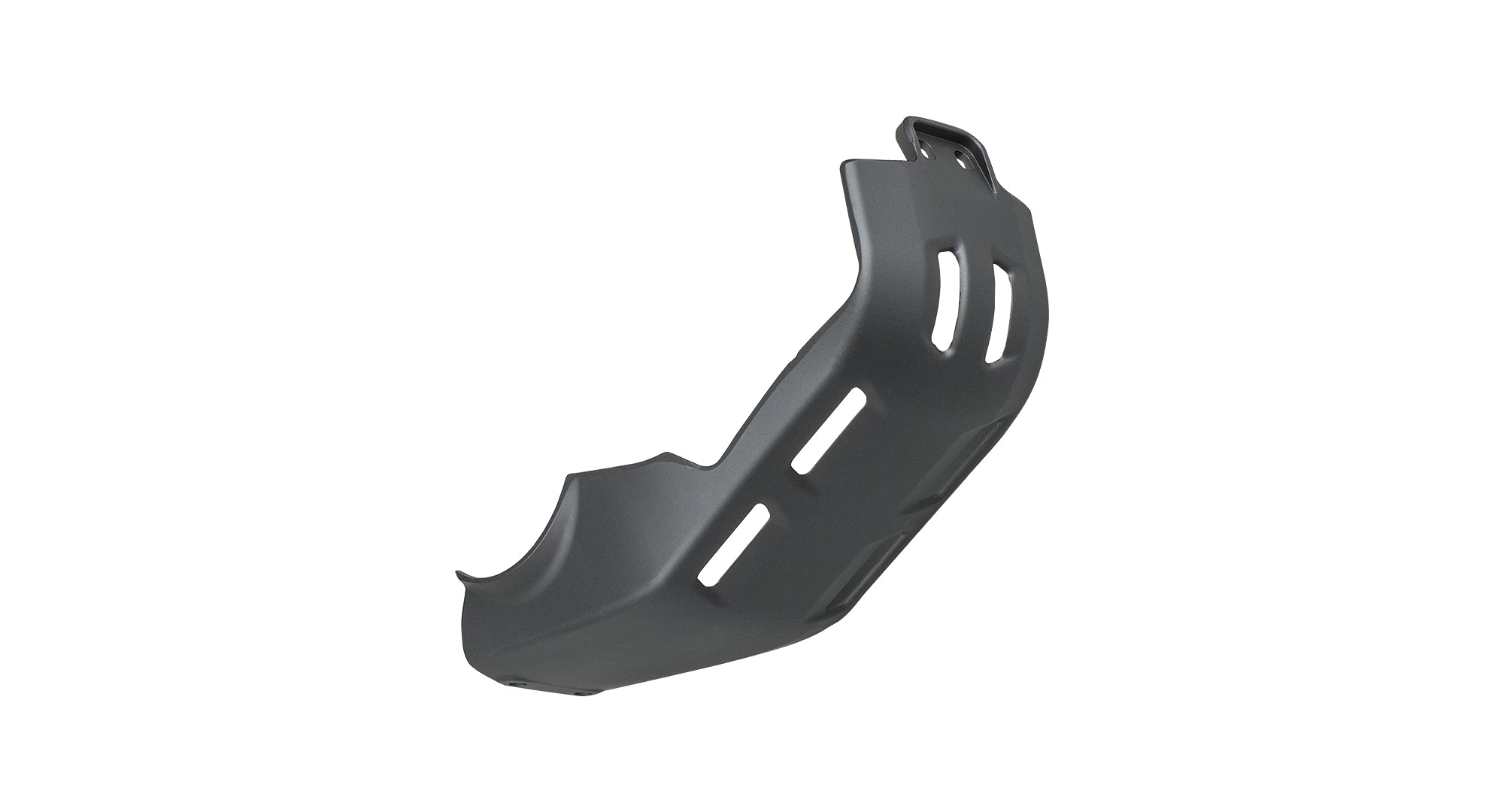 Black Trek Powerfly LT Carbon motor armor protective cover for e-bike components, one size, designed for durability and protection.