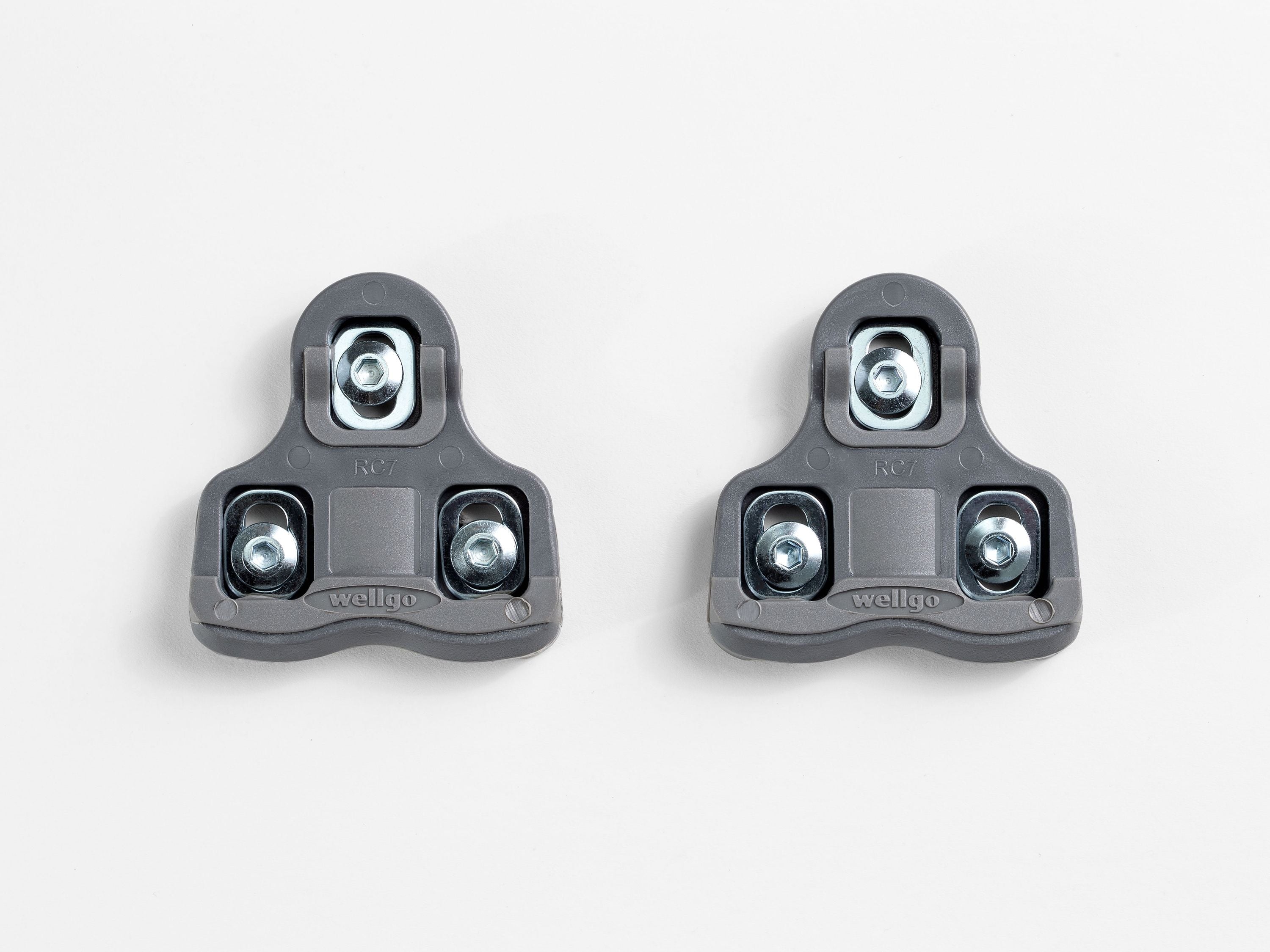 Bontrager Road Clipless 9 Degree Pedal Cleat Set Grey One size