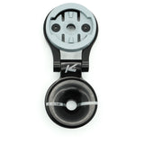 K-Edge Wahoo Race Stem Mount, with Top Cap, Adjustable, Black Anodised