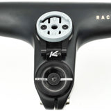 K-Edge Wahoo Race Stem Mount, with Top Cap, Adjustable, Black Anodised