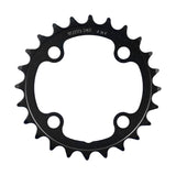 FSA Steel Modular MTB Chainring (2x11, 68x24T, Black, 4h)