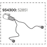 Thule 52851 13 Pin EF XT UK Lamp Cable for Car Racks & Trailers