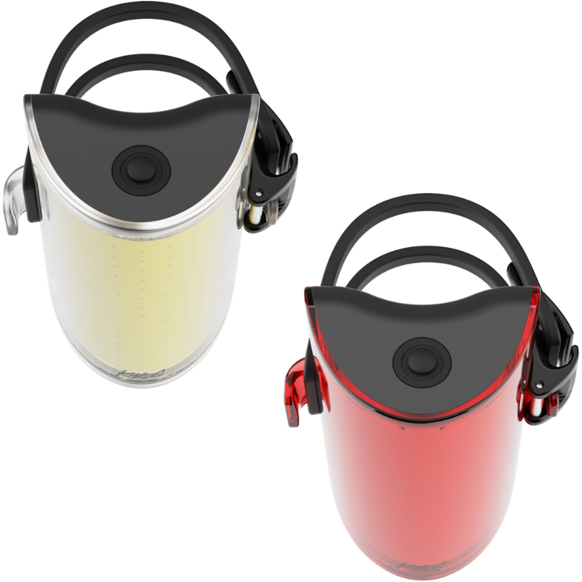Knog Cobber Reflex Twinpack bike lights with front and rear USB-C rechargeable accessories for visibility and safety.