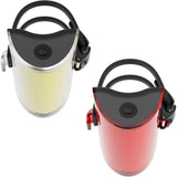 Knog Cobber Reflex Twinpack bike lights with front and rear USB-C rechargeable accessories for visibility and safety.
