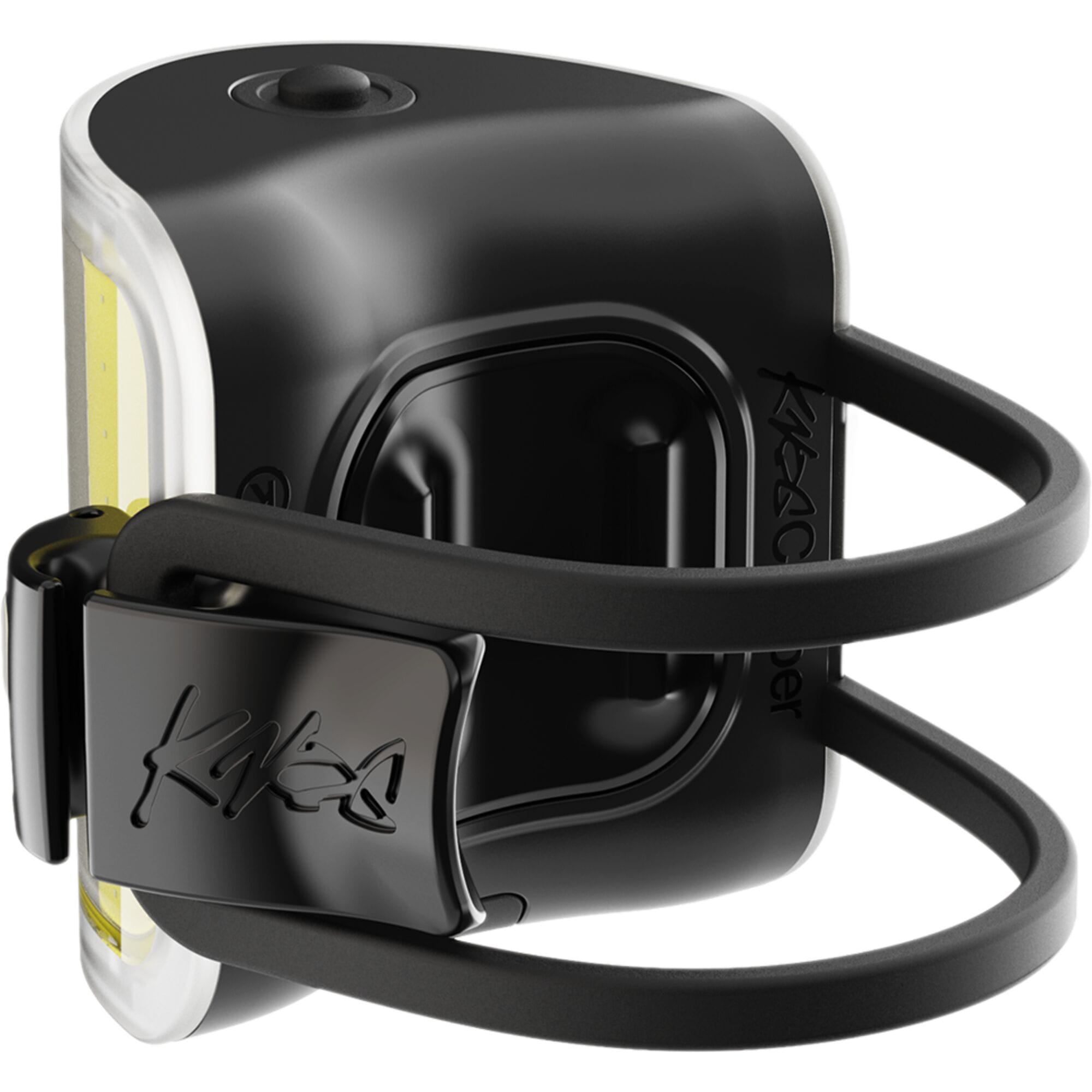 Knog Cobber Mini front bike light with 80 lumens, USB-C rechargeable, waterproof, compact bike accessory in black