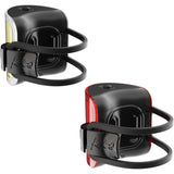 Knog Cobber Mini Twinpack bike lights with front and rear USB-C rechargeable accessories, compact and bright for cycling safety.