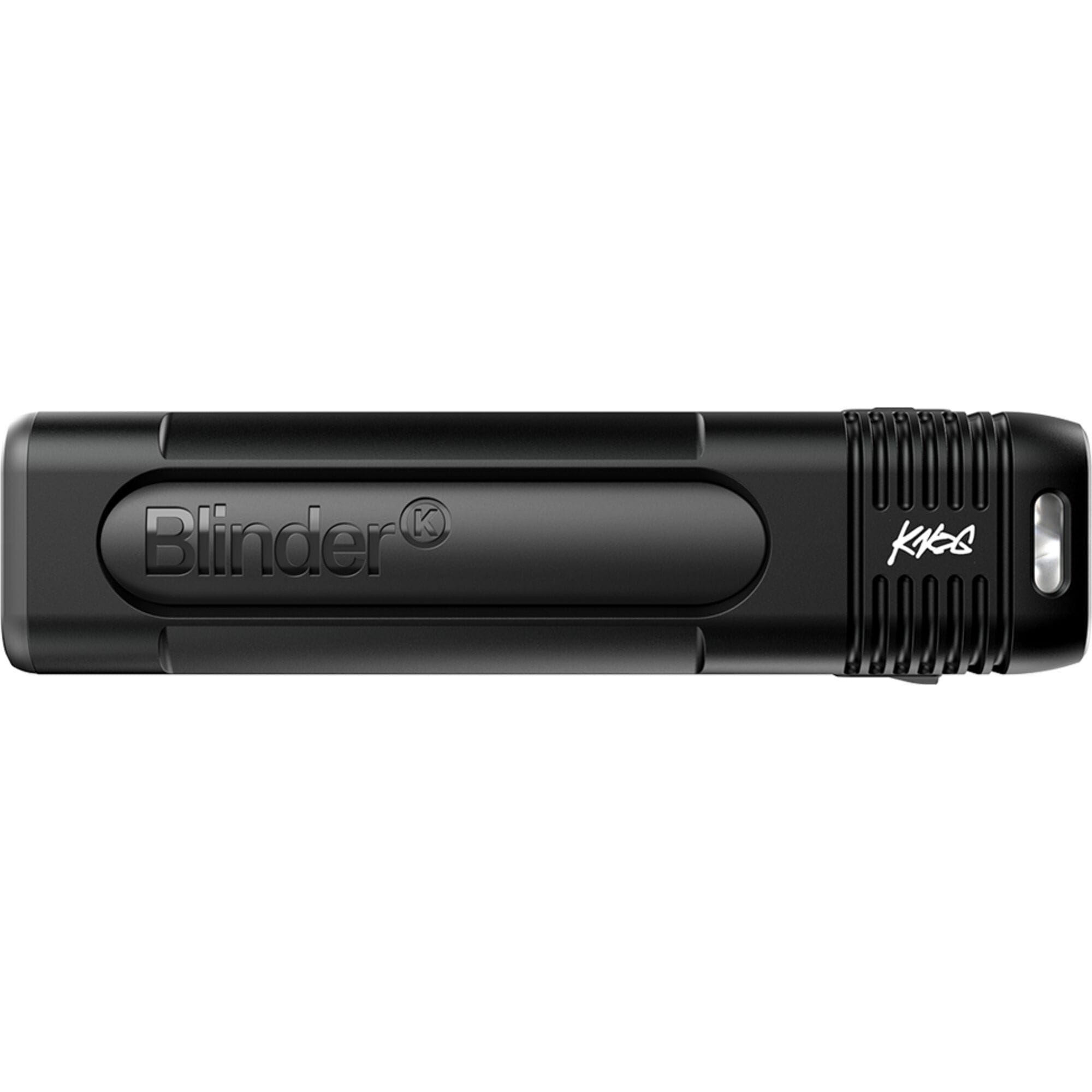 Knog Blinder Pro 700 front bike light with USB-C recharge, waterproof IP67, mounted on a bicycle handlebar.