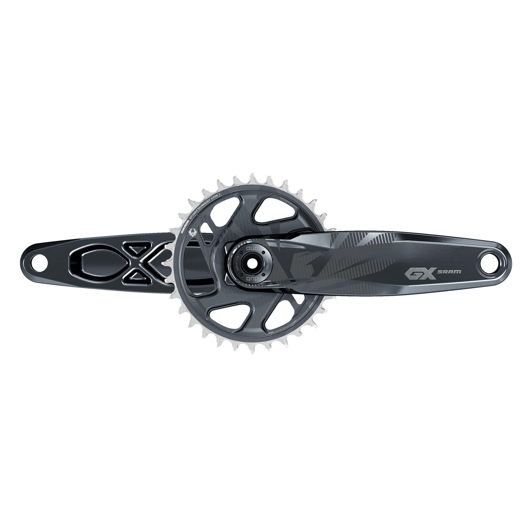 Sram Crank Gx Eagle Dub 12S With Direct Mount 32T X-Sync 2 Chainring (Dub Cups/Bearings Not Included)