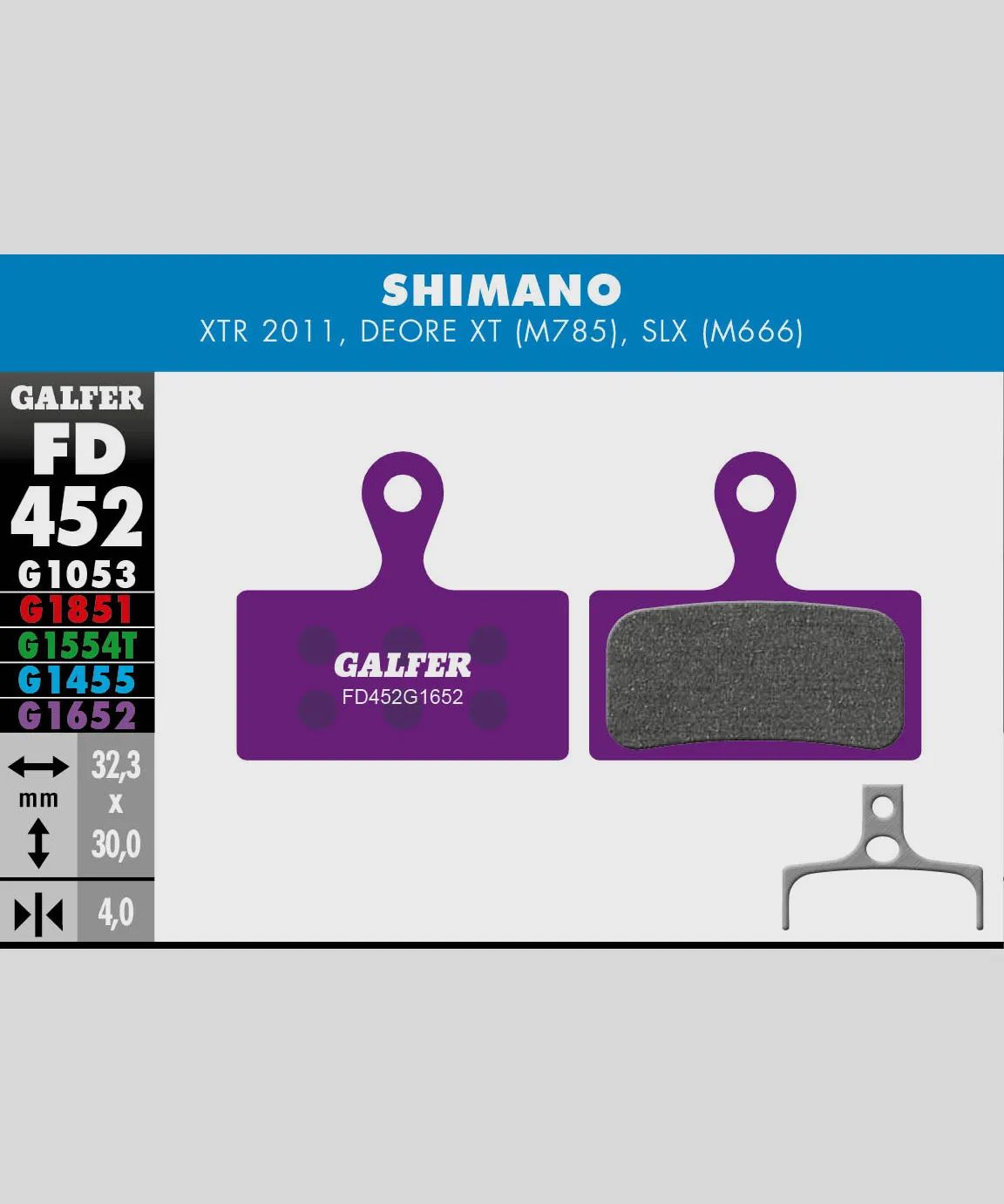 Galfer E-Bike Disc Brake Pad