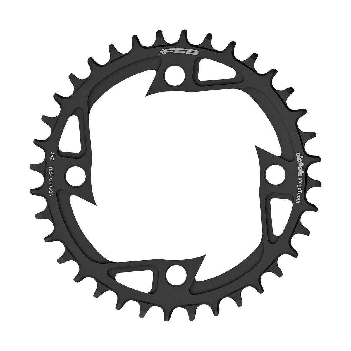 FSA Bosch G3/4 Ebike 1x11 Steel Chainring V-Shape