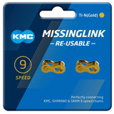 Kmc Missinglink 9R Ti-N Gold 2 Pr (Reusable) Spares & Accessories