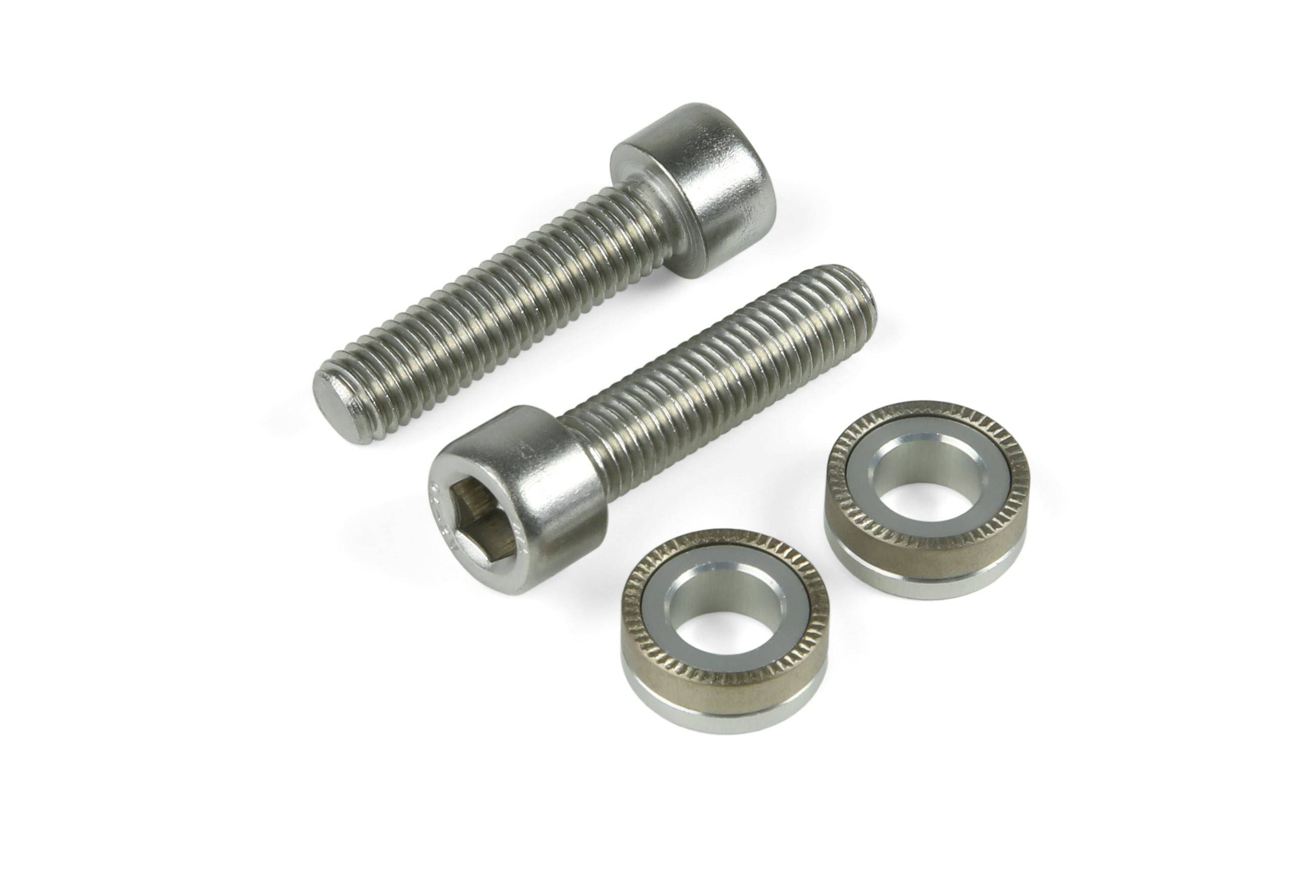Hope M10 Stainless Steel Bolts/Washers (Pair) Trials Spares & Accessories | Swinnerton Cycles