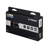 Look X-Track MTB pedals in dark grey, SPD-compatible off-road bike pedals with clipless design and durable components.