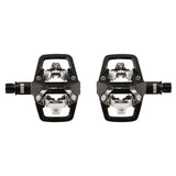 Look X-Track EN-Rage SPD-compatible mountain bike pedals for aggressive MTB riding, showing rugged pedal design and clip-in mechanism.