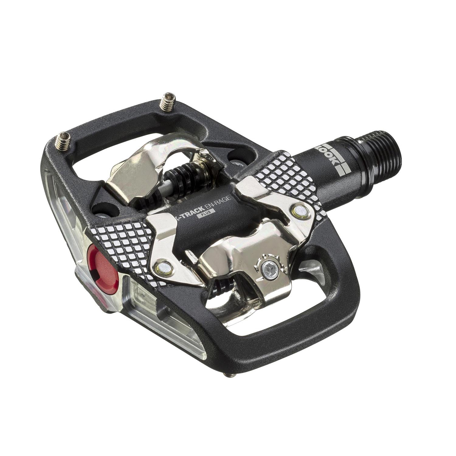 Look X-Track EN-Rage Plus SPD MTB pedals for enduro and aggressive mountain biking, featuring durable components and clipless design.