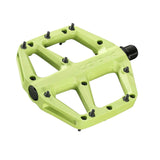 Look Trail Fusion flat mountain biking pedals with replaceable pins, durable metal platform, and grip for off-road cycling.