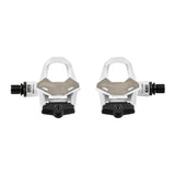 Look KEo 2 Max white road bike pedals with adjustable tension system, lightweight components for cycling performance