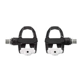 Look Keo Classic 3 road bike pedals with adjustable tension and chromoly spindle, shown from a side angle.