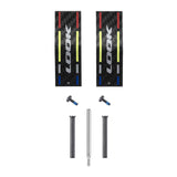 Look Blade Kit for Keo Blade pedals with tension adjustment and extraction tool, including replacement blades and accessory components.