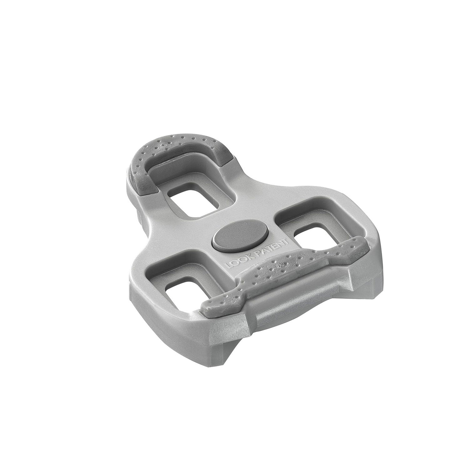Look Keo Grip Cleats with Silent Float Technology for cycling, featuring durable components and a secure, comfortable fit for riders.