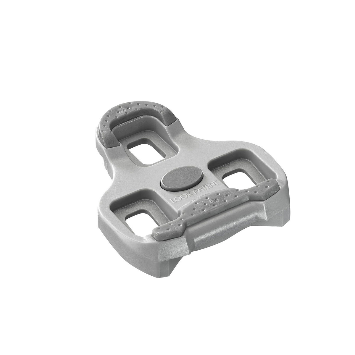 Look Keo Grip Cleats with Silent Float Technology for cycling, featuring durable components and a secure, comfortable fit for riders.