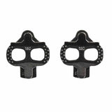 Look Cleat X-Track Classic component, black replacement cycling cleat with metal mounting plates for road bike pedals.