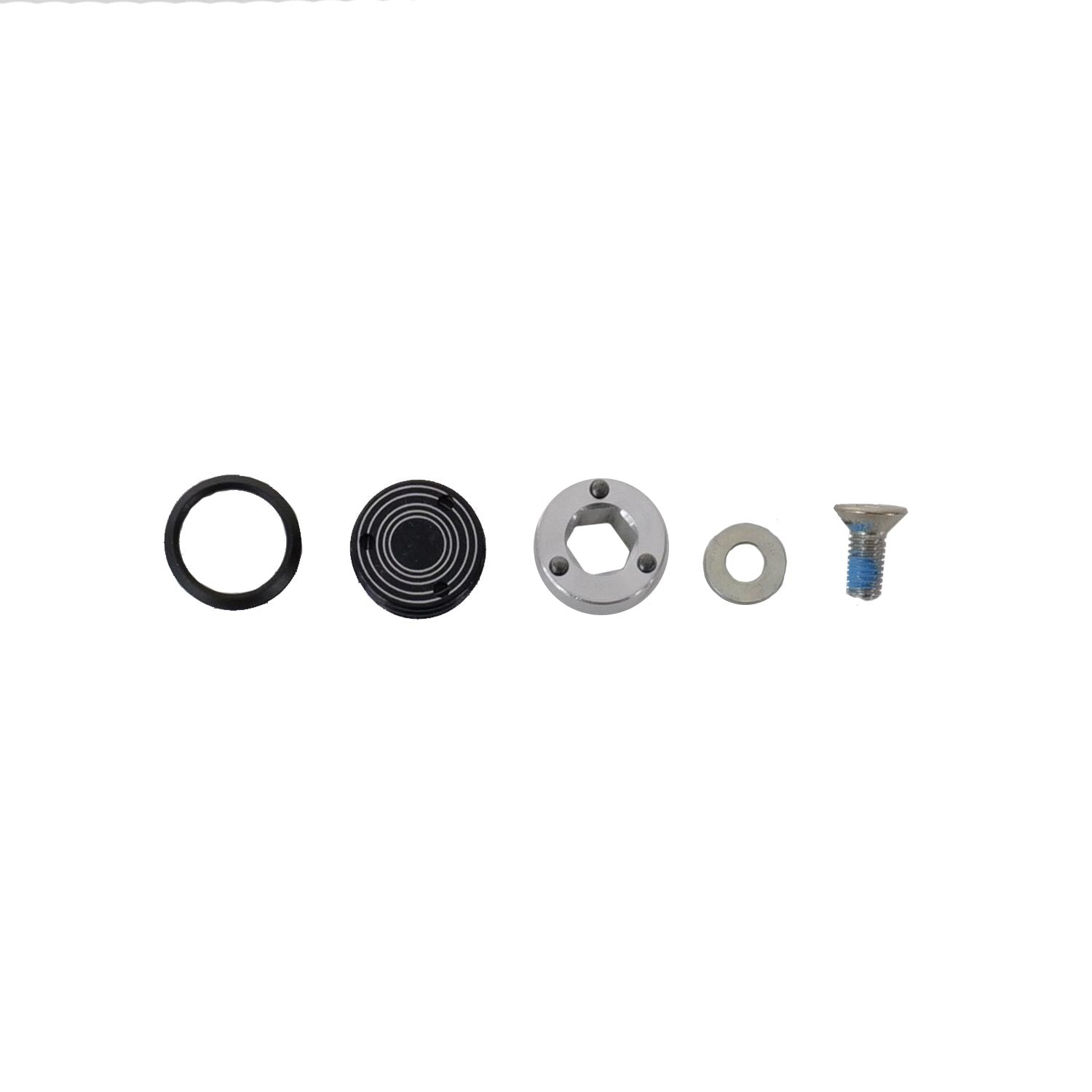 Look X-Track Power spare body replacement for SPD MTB and gravel pedals, shown in left and right side views.
