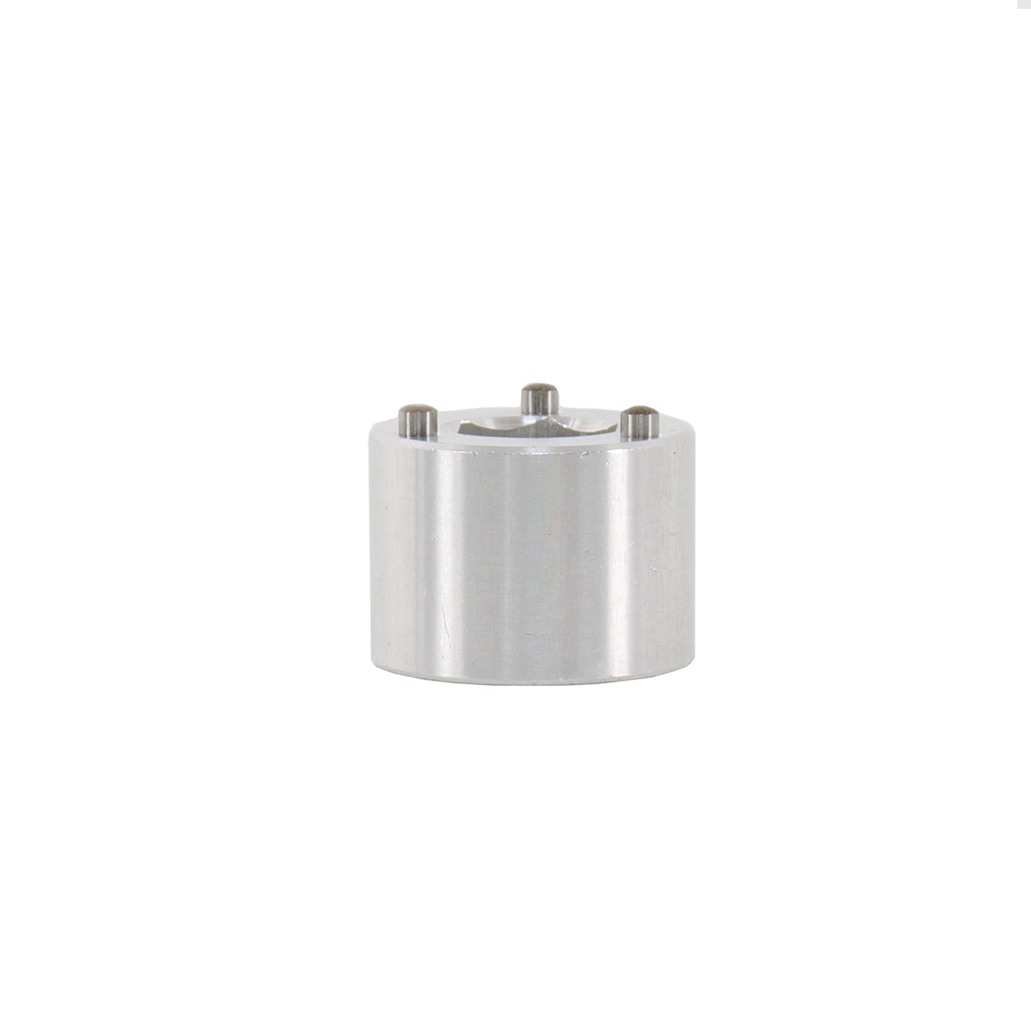 Look Power End Cap Removal Tool for X-Track and Keo pedals, maintenance components, with black plastic handle and metal tip.