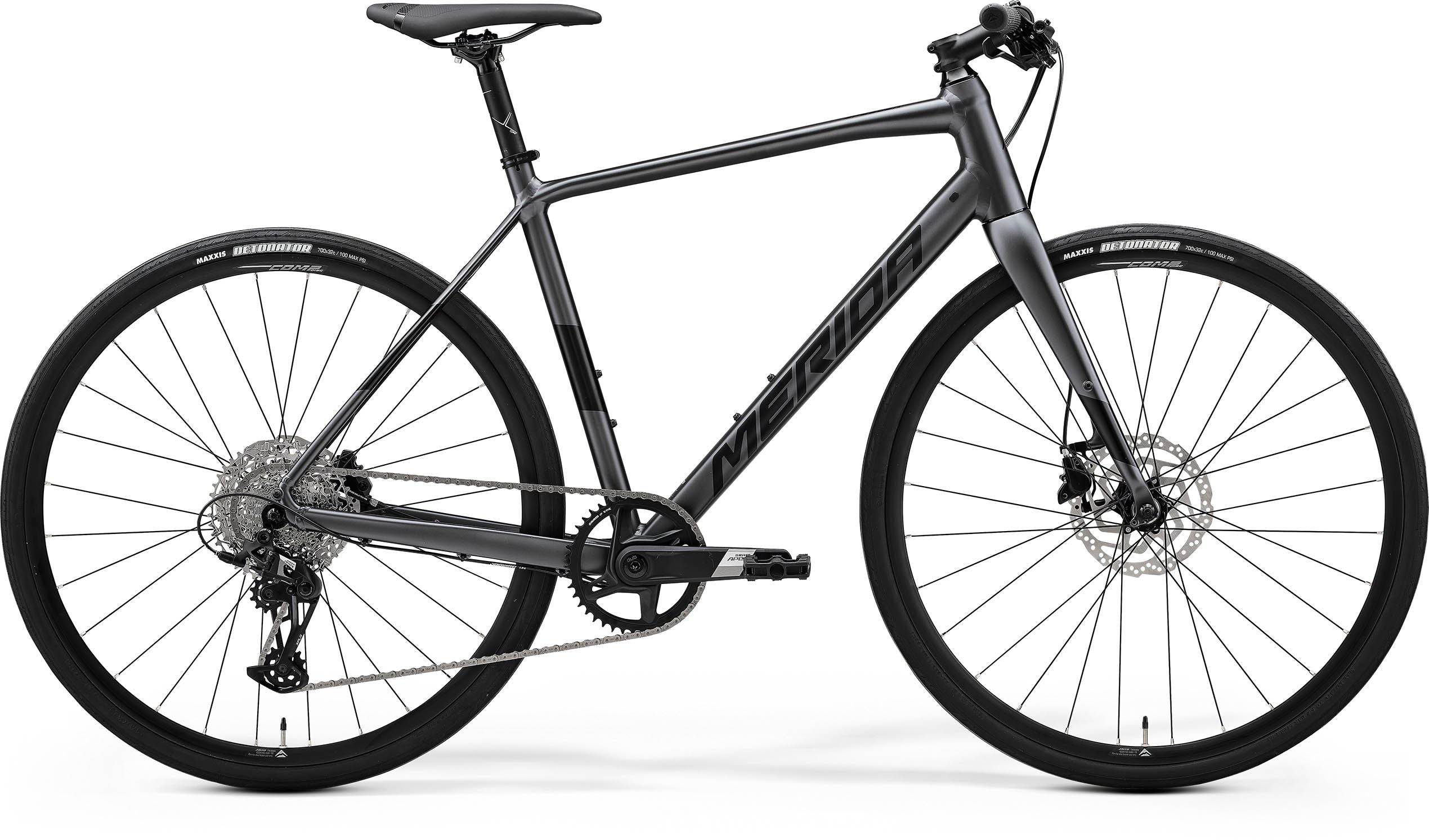 Merida Speeder 400 - Anthracite/Black - MY24 Hybrid Bike | Swinnerton Cycles