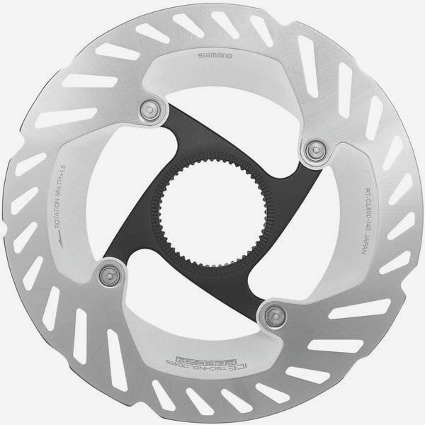 Shimano Rt-Cl800 Ice Tech Freeza Rotor With External Lockring 140 Mm Rotors