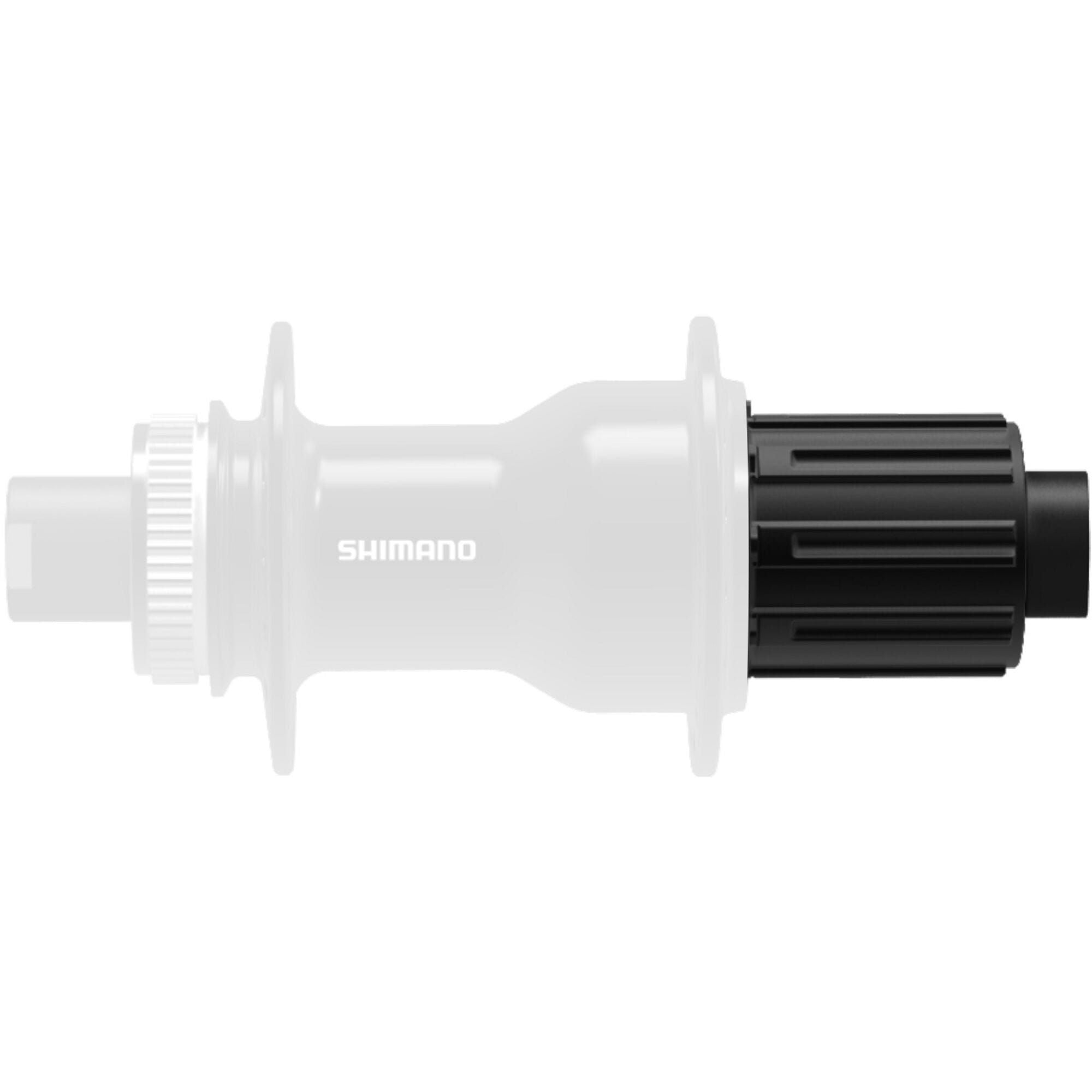Shimano FH-TC500 freewheel body unit for HG spline L hubs, genuine replacement component for bicycle gear systems.