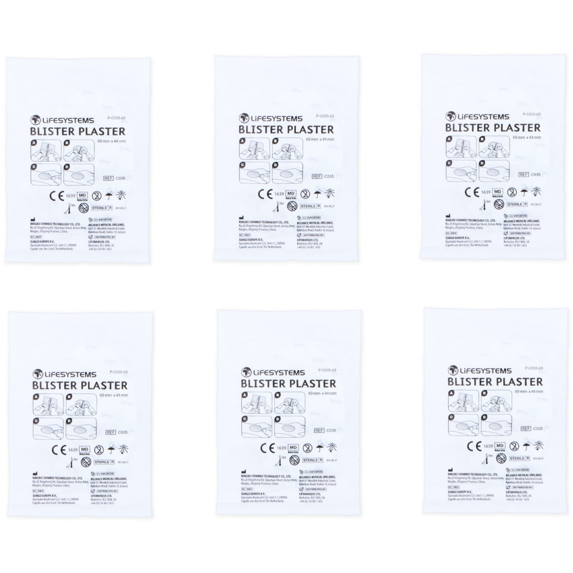 Lifesystems Blister Plasters