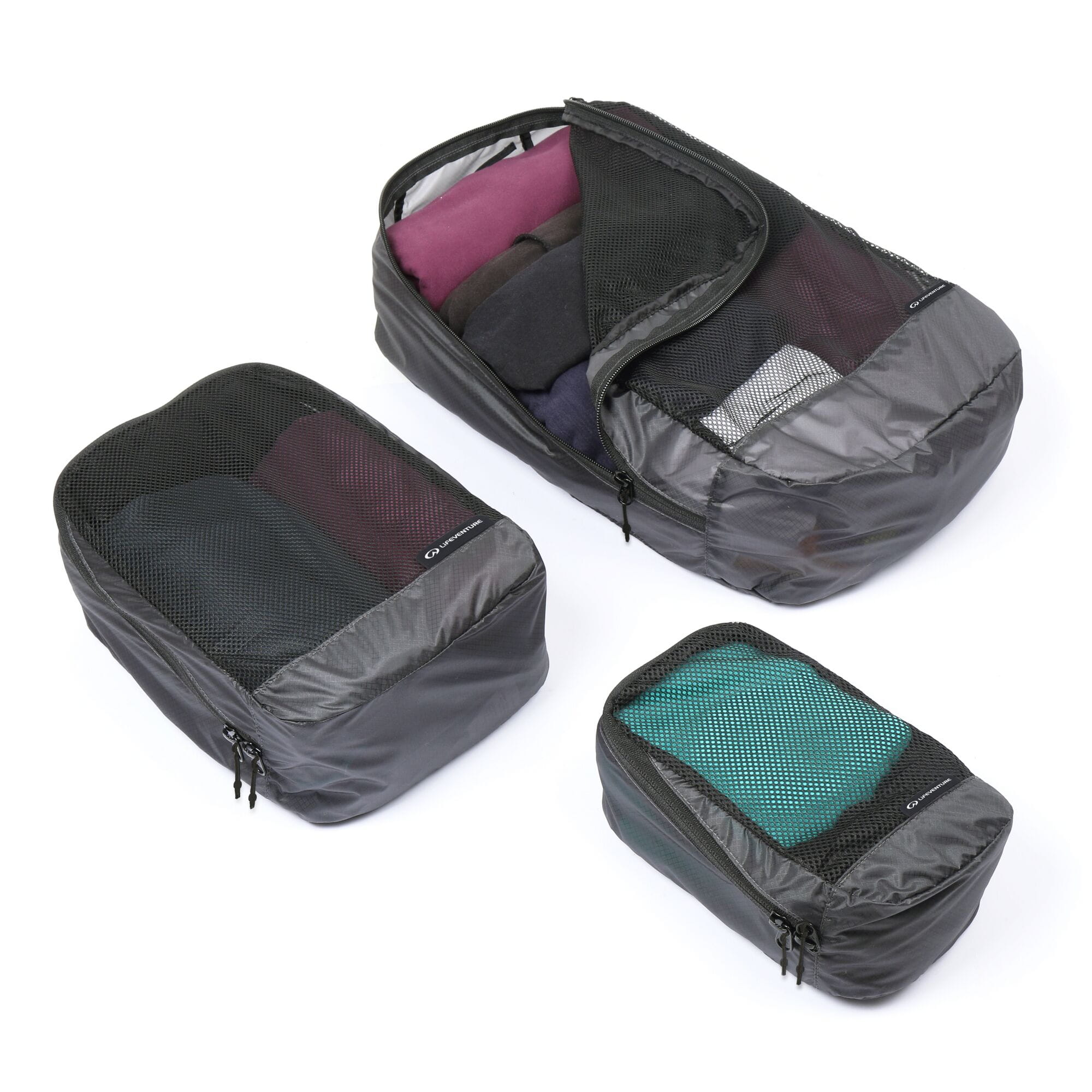 Lifeventure Ultralight Packing Cubes (3 Pack)