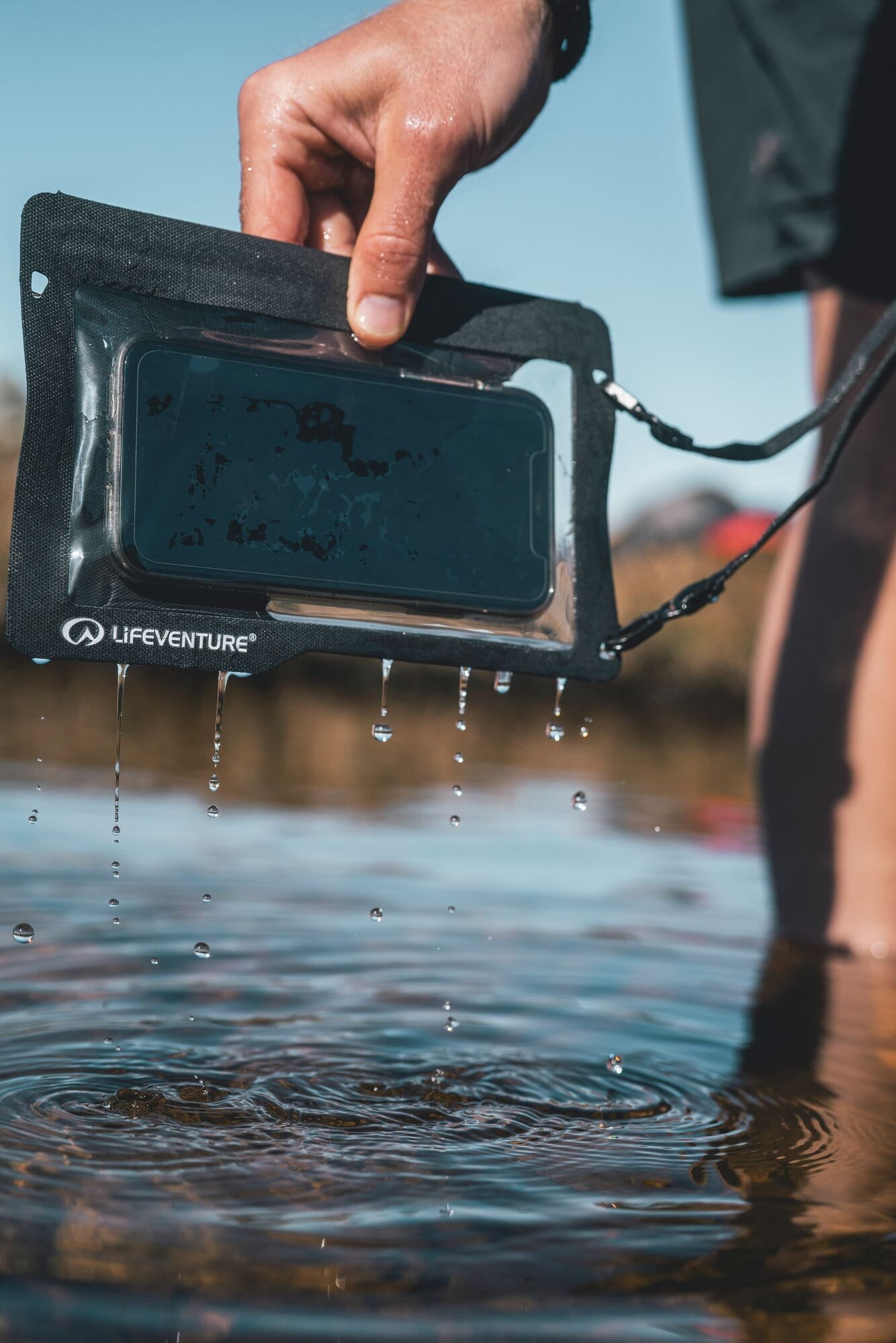 Lifeventure Waterproof Phone Case Plus, Grey