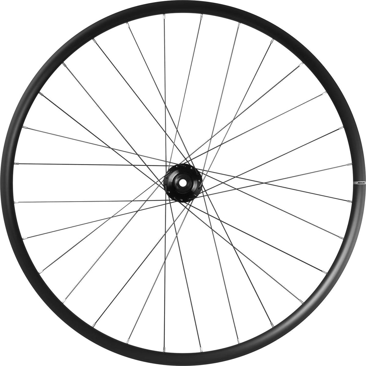 Mavic Allroad 1 Centre Lock disc E-bike wheels with tubeless-ready gravel and cyclocross design, featuring black alloy rims and disc brakes.