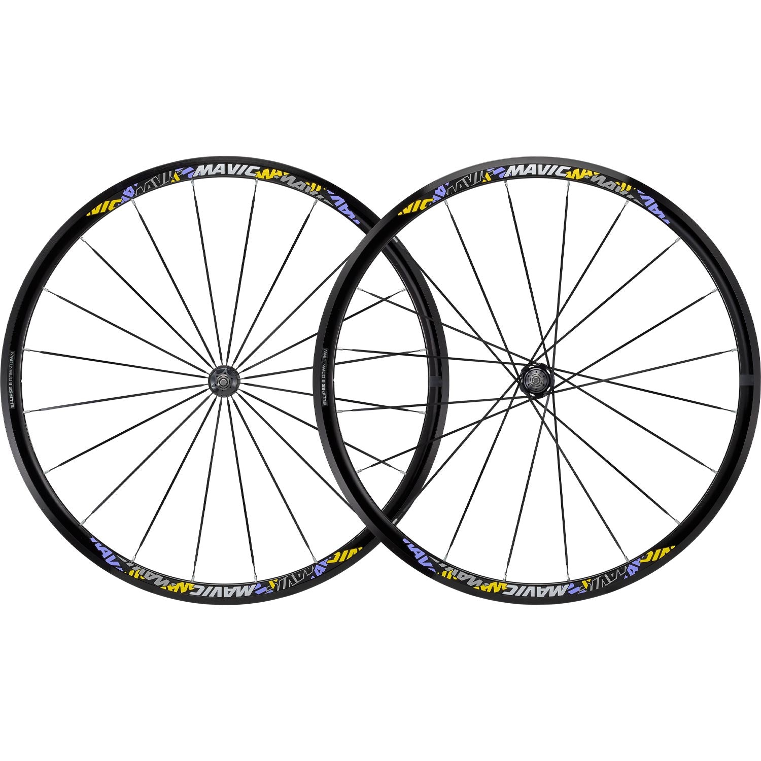 Mavic Ellipse II Downtown Track Rim Brake Wheels